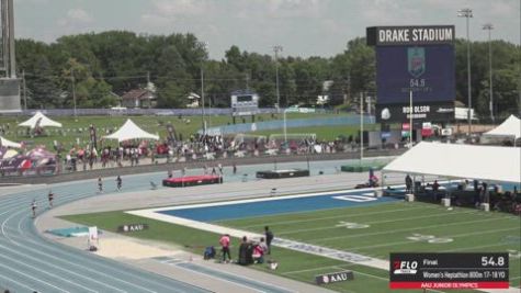 2026 AAU Junior Olympic Games - Youth Girls' 800m, Prelims 1 - Age 17-18