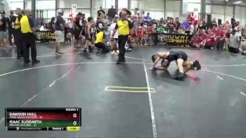 112 lbs Round 2 (6 Team) - Isaac Suddarth, Indiana Outlaws vs Dawson Hull, Steel Valley Psychos