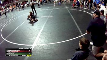 59 lbs Champ. Round 1 - Zander Krajewski, Waverly Wrestling Club vs Asher Jarvi, Jr. Viking Wrestling Club