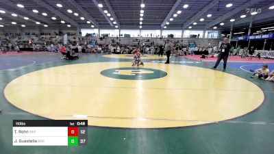 110 lbs Rr Rnd 3 - Taylor Rohn, Grit Mat Club Blue vs Joseph Guastella, Ride Out