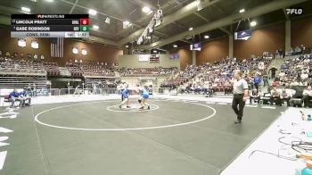 2A 215 lbs Cons. Semi - Lincoln Pratt, Gunnison Valley vs Gabe Robinson, Beaver