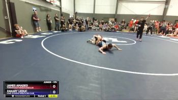 175 lbs Champ. Round 2 - James Amadeo, FordDynastyWrestlingClub vs Zakary LeDuc, Lake Stevens Wrestling Club
