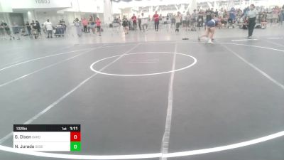 102 lbs Round Of 16 - Grant Dixon, Oakdale, Wrestling vs Noah Jurado, Desert Dogs WC