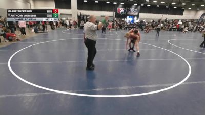 144 lbs Champ. Rd Of 64 - Anthony Agriesti, South Broward High School Wrestling vs Blake Sheppard, Minnesota