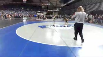 84 lbs Cons. Round 4 - Soren Blomgren, Vashon Island Junior Wrestling vs Everett Kiser, Port Angeles Wrestling Club