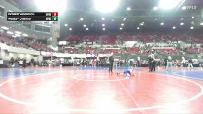 50 lbs Cons. Round 7 - Everett Goodrich, Chinook Wrestling Club vs Wesley Oiestad, Elkhorn Wrestling
