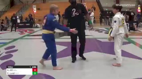 Kaine Hill vs Carson Lund 2020 Colorado State Championships