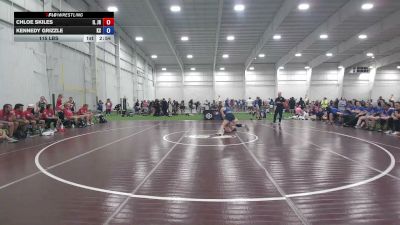 115 lbs Chloe Skiles, Illinois vs Kennedy Grizzle, Kansas