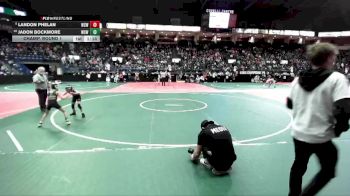 55 lbs Champ. Round 1 - Landon Phelan, WSW1 vs Jadon Bockmore, WSW1