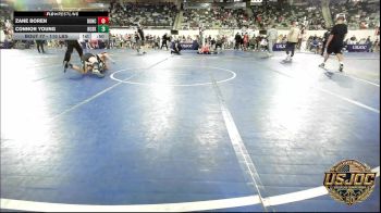 110 lbs Consi Of 8 #2 - Zane Boren, Duncan Demon Wrestling vs Connor Young, Husky Wrestling Club