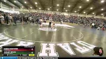 100 lbs Cons. Round 4 - Emeri Mortimer, Springville vs Shelby Bevan, Mountain Crest