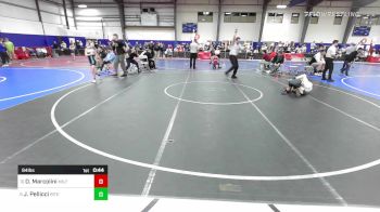 94 lbs 3rd Place - Derek Marcolini, Milford MA vs Joseph Pellicci, Bitetto Trained