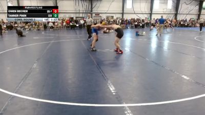 Silver 141 lbs Cons. Round 3 - Tanner Finin, Eureka vs Owen Becker, Wisconsin-Platteville