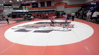 165 lbs Cons. Round 1 - Hunter Burr, Concordia University (WI) vs Diego Snell-Martinez, Milwaukee School Of Engineering