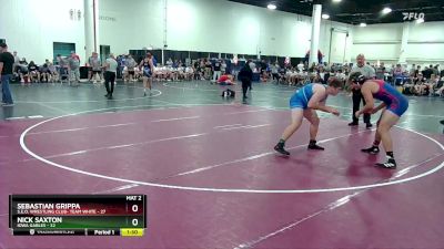 215 lbs Round 4 (16 Team) - Nick Saxton, Iowa Gables vs Sebastian Grippa, S.E.O. Wrestling Club- Team White