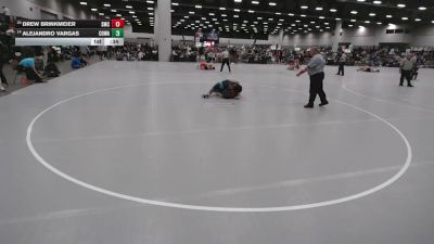 120 lbs Cons. Rd Of 16 - Alejandro Vargas, COWA vs Drew Brinkmeier, Spartan Mat Club