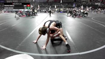 113 lbs Quarterfinal - Travis Dimick, Morris Hills vs Aiden Burke, Fightin Irish Wrestling Club