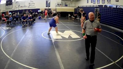 285 lbs Cons. Round 3 - Dom Booth-Gaudlap, Ringgold Hs vs Holden Fischer, Avella Area Hs