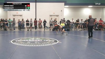 144 lbs Consi Of 64 #1 - Joshua Hale, MD vs Gunner Butt, IN