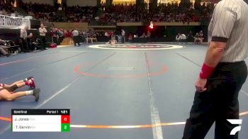 113-2A/1A Semifinal - Tyler Garvin, Rising Sun vs Jaxon Jones, Fort Hill