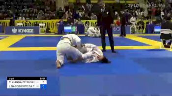 CAROLINA VIANNA DE SÁ VALLEJO vs IRIS NASCIMENTO DA COSTA FELIZ 2022 World Jiu-Jitsu IBJJF Championship