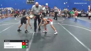 82 lbs Rr Rnd 5 - Brody Ralfs, Young Guns (IL) vs Conner Schoneman, Iowa Hammers Blue