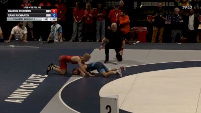 60 Finals kg Champ. Round 2 - Dalton Roberts, Army (WCAP) vs Zane Richards, Illinois RTC/ Titan Mercury Wrestling Club