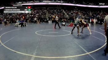 4A 144 lbs Cons. Round 2 - Mason Hollar, South Caldwell High School vs Donovan Edwards, Southwest Guilford High School