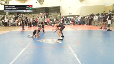 108-H lbs Semifinal - Jake Appello, Yale Street vs Anthony LaBella, South Plainfield