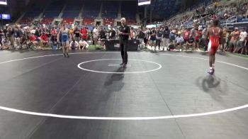 113 lbs Rnd Of 16 - Dale Gant III, Michigan vs Brock Johnson, Kansas