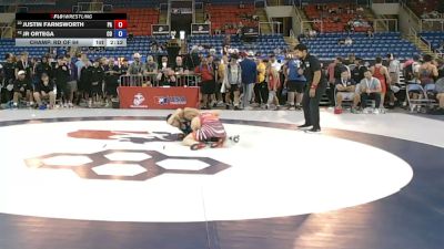 126 lbs Champ. Rd Of 64 - Justin Farnsworth, Pennsylvania vs Jr Ortega, Colorado