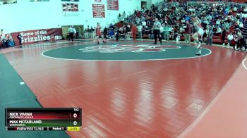 132 lbs Round 2 - Nick Vivian, Cincinnati LaSalle vs Max McFarland, Wadsworth