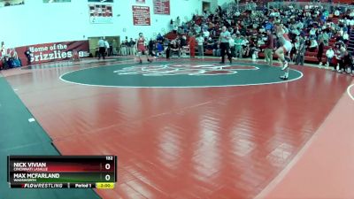132 lbs Round 2 - Nick Vivian, Cincinnati LaSalle vs Max McFarland, Wadsworth