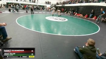 132 lbs Cons. Round 2 - Barrett Eichenberger, Torrington vs AIDAN MILLER, Wyoming Indian