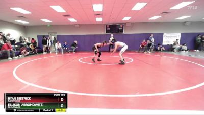 106 lbs Cons. Round 6 - Ellison Abromowitz, Brentwood vs Ryan Dietrick, Ravenwood