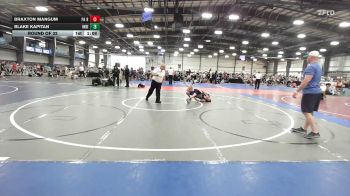 90 lbs Round Of 32 - Braxton Mangum, PA Revival - MS vs Blake Kapitan, Indiana Outlaws Gold - MS