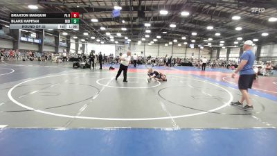 90 lbs Round Of 32 - Braxton Mangum, PA Revival - MS vs Blake Kapitan, Indiana Outlaws Gold - MS