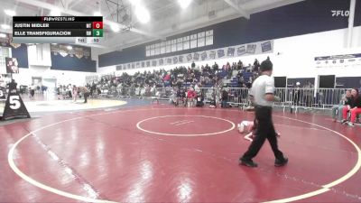 54 lbs Champ. Round 1 - Justin Midler, Mantanona TC vs Elle Transfiguracion, Reign WC