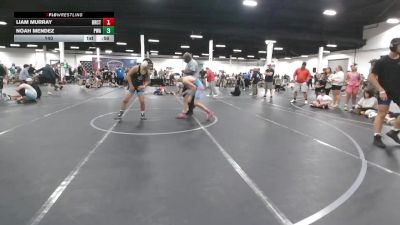140 lbs Round 5 (6 Team) - Liam Murray, Bearcats vs Noah Mendez, Parabellum WA