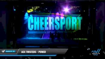 ACX Twisters - Power [2021 L3 Junior - Small - B Day 1] 2021 CHEERSPORT National Cheerleading Championship