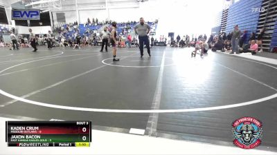 76 lbs Round 2 (4 Team) - Kaden Crum, Missouri Outlaws vs Jaxon Bacon, East Kansas Eagles Gold