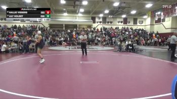 120 lbs Round 2 - Lily Kolbet, Osage vs Hallie Vissers, Crestwood