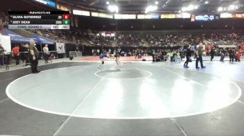 125 lbs Cons. Round 5 - Olivia Gutierrez, Jerome vs Joey Dean, Caldera