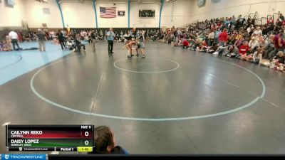 115-119 lbs Round 3 - Cailynn Reko, Central vs Daisy Lopez, Greeley West