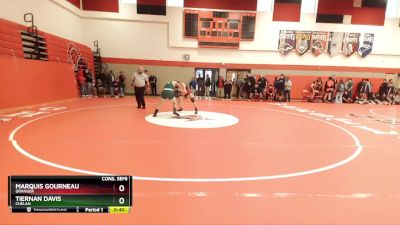 170 lbs Cons. Semi - Tiernan Davis, Chelan vs Marquis Gourneau, Granger