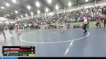 141 lbs Champ. Round 2 - Angel Fernandez, Davis vs Jacob Whitaker, Box Elder