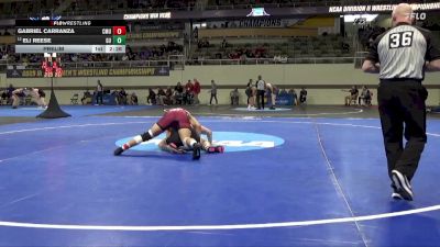 197 lbs Prelim - Gabriel Carranza, Colorado Mesa vs Eli Reese, Gannon