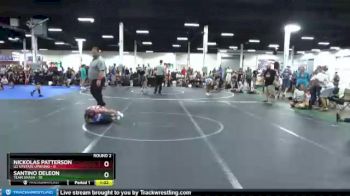 56 lbs Round 2 (8 Team) - Santino DeLeon, Team Smash vs Nickolas Patterson, U2 Upstate Uprising