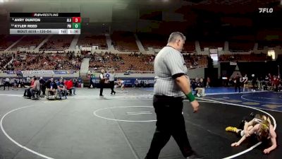 120-D4 Champ. Round 1 - Avry Dunton, Arizona Lutheran Academy vs Kyler Reed, Pima High School