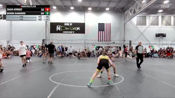 100 lbs Round 1 (4 Team) - Zach Street, Rattlers Siggy Style vs Bodie Sanders, Mavericks